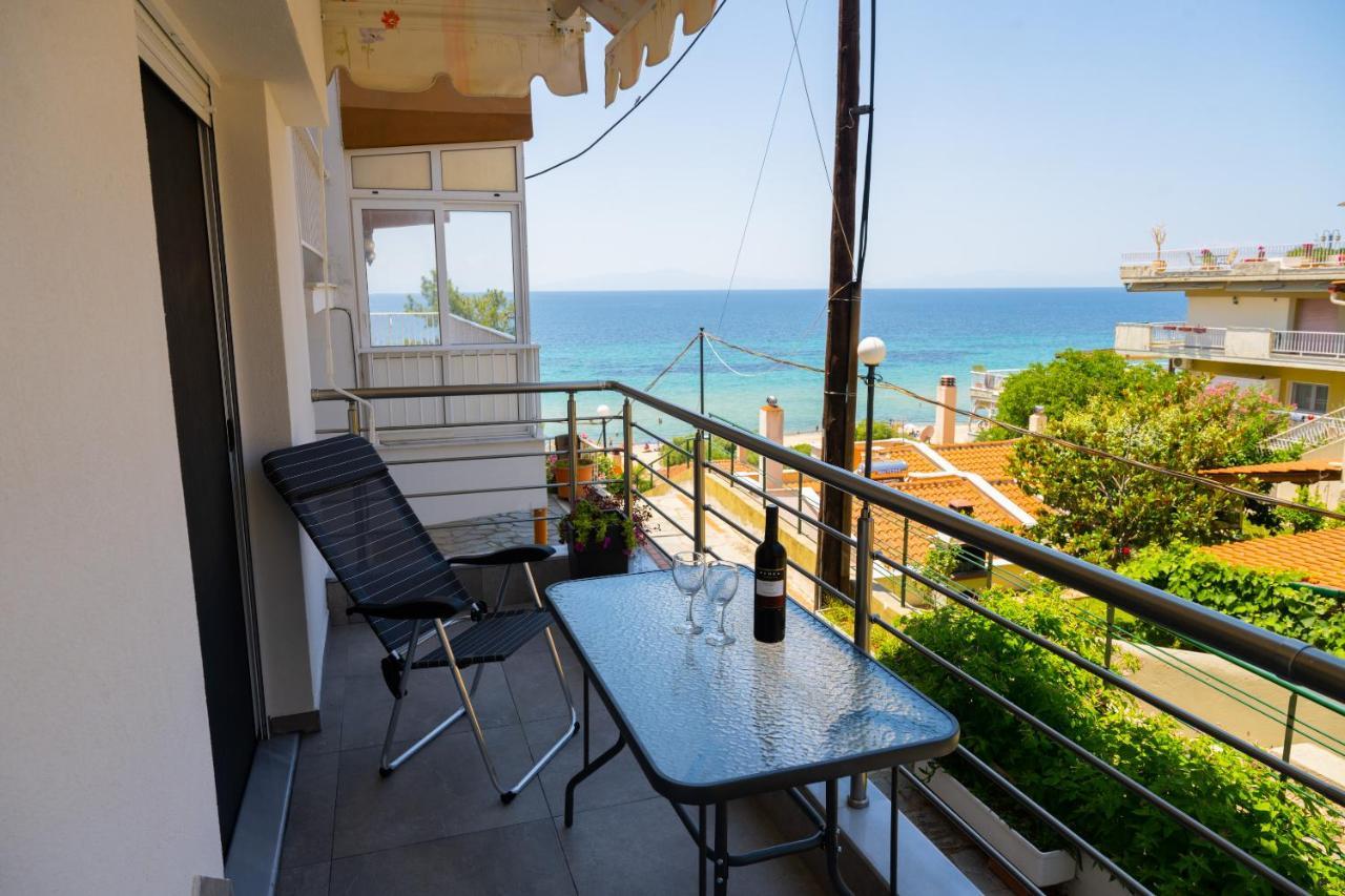 Zoe Seaview Apartment By Rentalspro - Nea Moudania Halkidiki Exterior foto